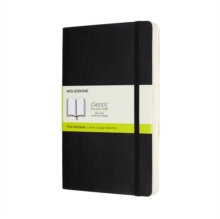 Moleskine Expanded Large Plain Softcover Notebook: Black