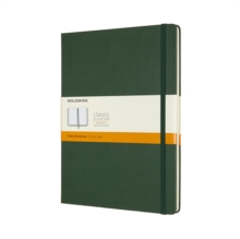 Moleskine Extra Large Ruled Hardcover Notebook: Myrtle Green