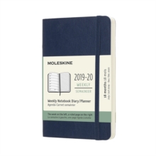 Image for Moleskine 18 Month Weekly Notebook Planner 2020 - Sapphire Blue