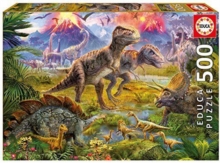 Educa Borras – Dinosaur Gathering 500 piece Jigsaw Puzzle