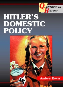 Image for Hitler's Domestic Policy