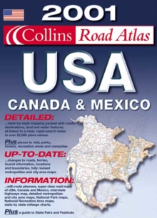 Image for 2001 Collins Road Atlas USA, Canada and Mexico