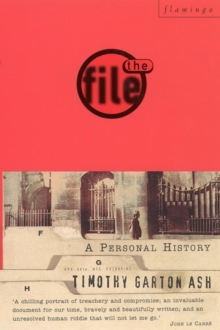 Image for The file  : a personal history