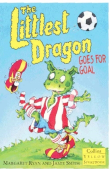 Image for The Littlest Dragon goes for goal