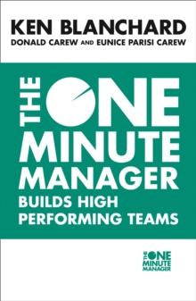 Image for The one minute manager builds high performing teams