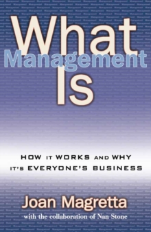 Image for What management is  : and why it's everyone's business