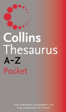 Image for Collins thesaurus A-Z pocket