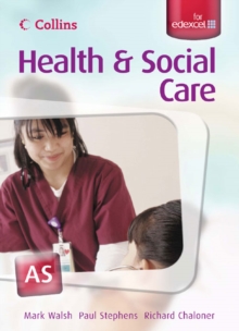 Image for Health and social care  : AS for EDEXCEL