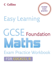 Image for GCSE foundation maths  : exam practice workbook for Edexcel A