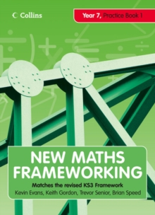 Image for New Maths Frameworking - Year 7 Practice Book 1 (Levels 3-4)