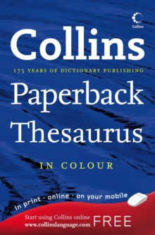 Image for Collins Paperback Thesaurus A-Z