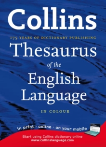 Image for Collins Thesaurus of the English Language