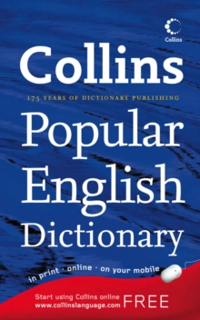 Image for Collins popular English dictionary