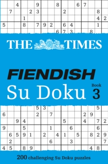 Times Fiendish Su Doku Book 3