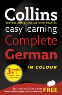 Image for Easy Learning Complete German Grammar, Verbs and Vocabulary (3 books in 1)