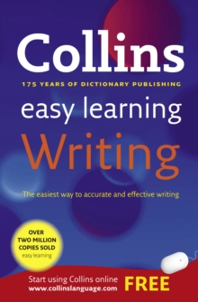 Image for Collins easy learning writing