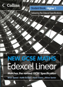 Image for New GCSE maths, Edexcel linear: Student book, Higher 1, delivering the Edexcel specification