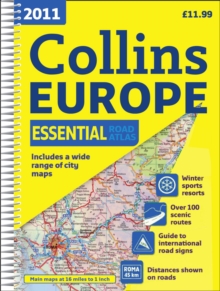 Image for 2011 Collins Essential Road Atlas Europe