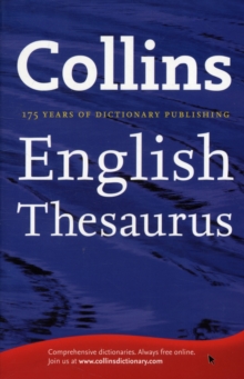 Image for Collins English Paperback Thesaurus