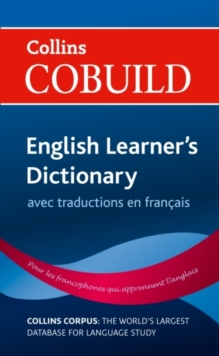 Image for Collins COBUILD English learner's dictionary  : avec traductions en Franðcais