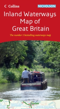 Collins/Nicholson Inland Waterways Map of Great Britain