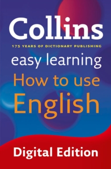 Image for Collins easy learning how to use English