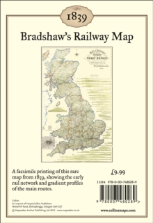 Image for Bradshaw's Railway Map 1839 : Wall Map
