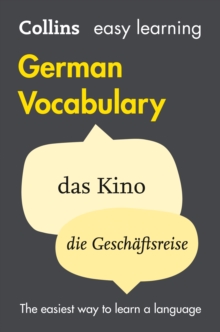 Image for Easy Learning German Vocabulary