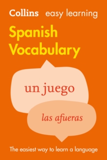 Image for Easy Learning Spanish Vocabulary : Trusted Support for Learning
