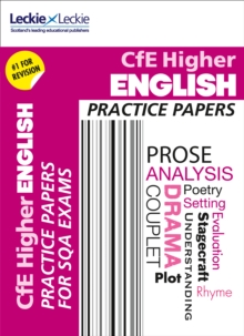 Image for Higher English practice papers for SQA exams