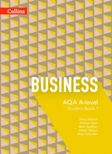 Image for AQA A-level Business - Student Book 1
