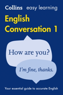 Image for Collins easy learning English conversationBook 1