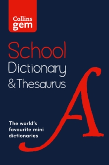 Image for Collins Gem School Dictionary & Thesaurus