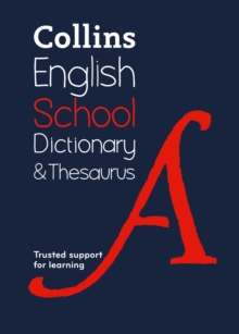 Image for Collins school dictionary & thesaurus