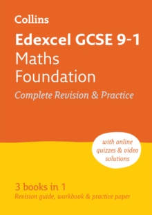 Image for Edexcel GCSE maths foundation tier  : new 2015 curriculum: All-in-one revision and practice