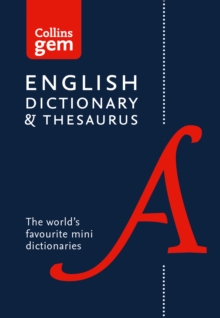 Image for English dictionary and thesaurus