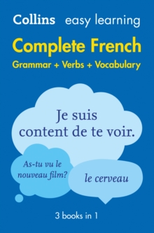 Image for Easy Learning French Complete Grammar, Verbs and Vocabulary (3 books in 1)