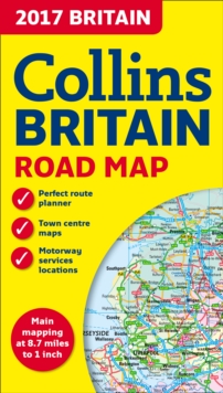 Image for 2017 Collins Map Of Britain [New Edition]