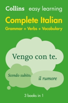 Image for Complete Italian: grammar + verbs + vocabulary