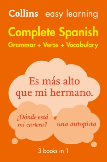 Image for Collins easy learning complete Spanish: grammar + verbs + vocabulary