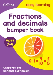 Image for Fractions and decimals bumper book: Ages 7-9