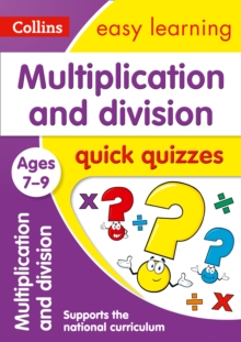 Image for Multiplication & division quick quizzes: Ages 7-9