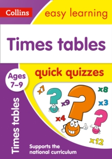 Image for Times tables quick quizzes: Ages 7-9