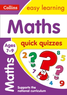 Image for Maths Quick Quizzes Ages 7-9