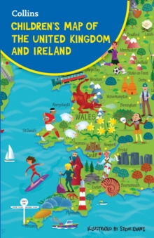 Image for Children's Folded Map of the United Kingdom