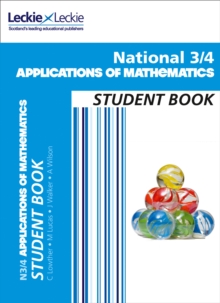 Image for National 3/4 applications of mathematics: Student book