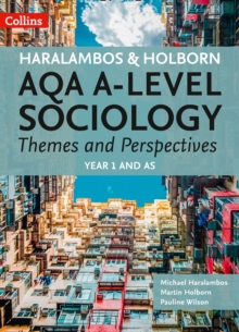 Image for Haralambos & Holborn - AQA A-level sociology  : themes and perspectivesYear 1 and AS