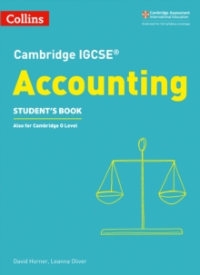 Image for Cambridge IGCSE™ Accounting Student's Book