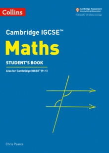 Image for Cambridge IGCSE  maths: Student's book