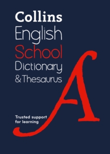 Image for Collins school dictionary & thesaurus